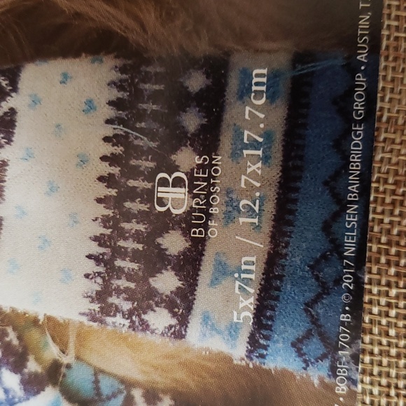 NWT Shiplap Burlap Clip Picture Photo Frame - Picture 4 of 5